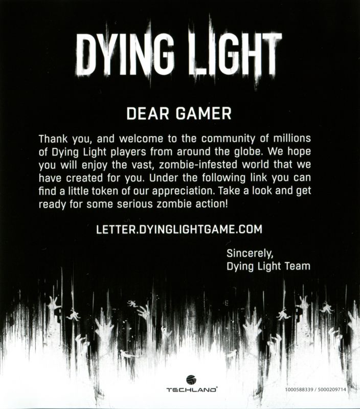 Dying Light The Following Enhanced Edition box art for Playstation 4